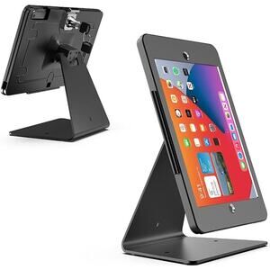iPad 10.2-Inch 9th& 7th Gen Desktop Antitheft Security Kiosk Stand Holder W lock